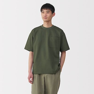 紳士　涼感ＵＶカットワイド半袖Ｔシャツ