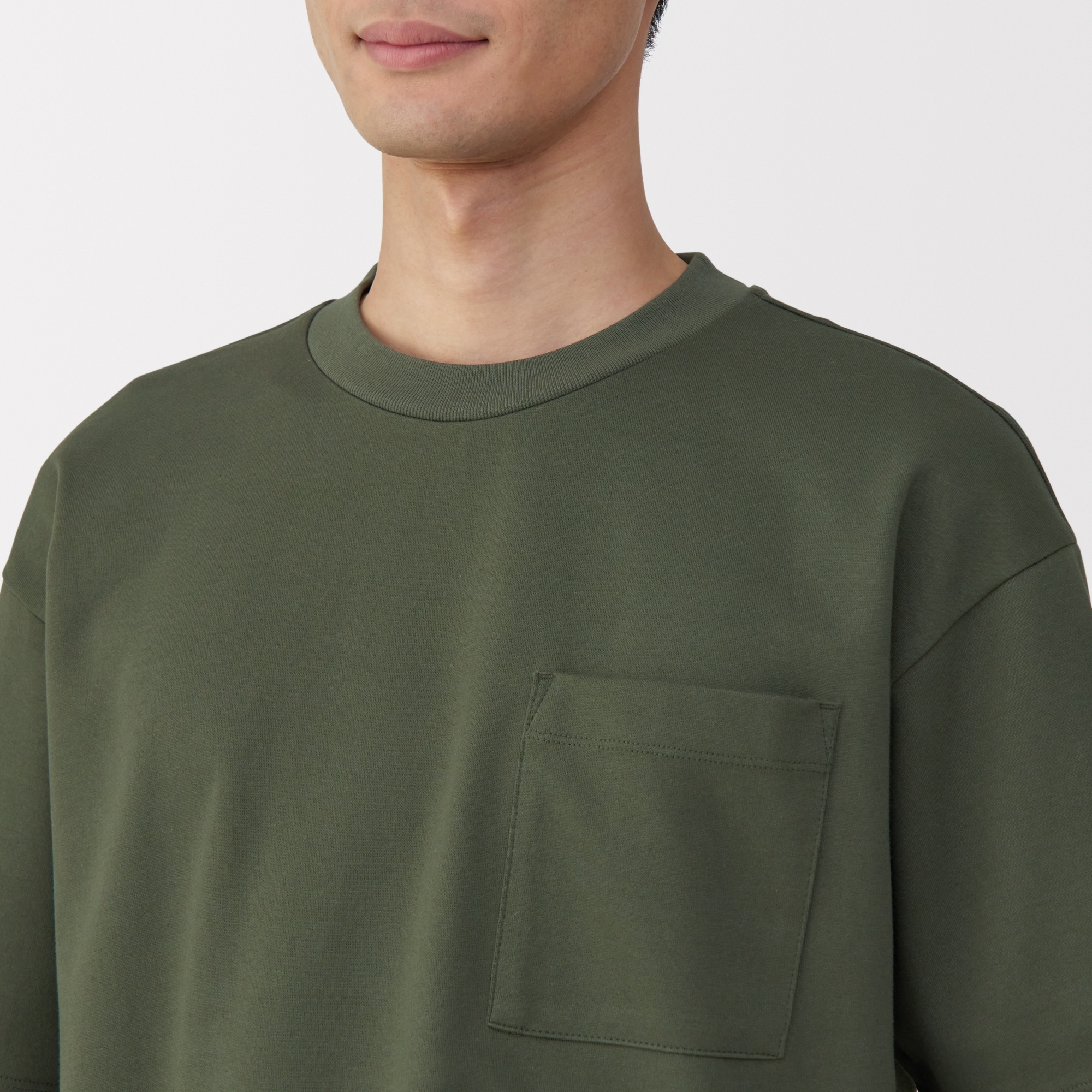 紳士　涼感ＵＶカットワイド半袖Ｔシャツ