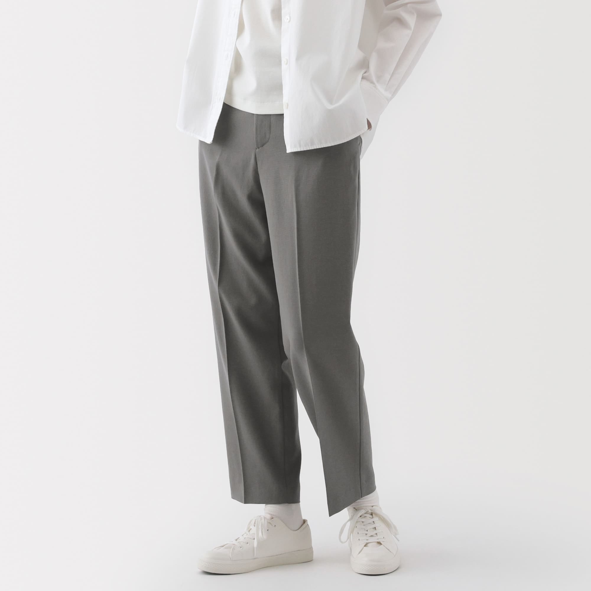 婦人　撥水　テーパードパンツ