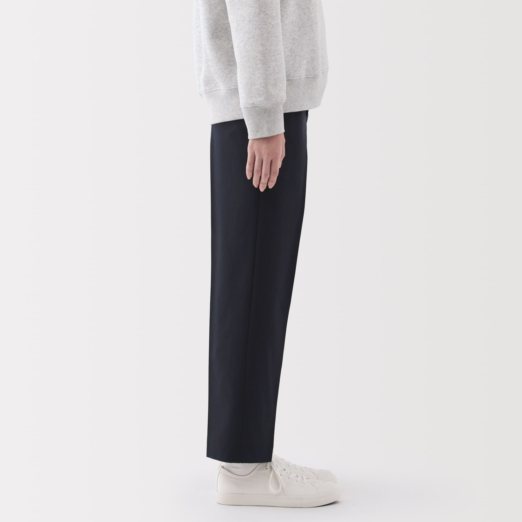 婦人　撥水　テーパードパンツ