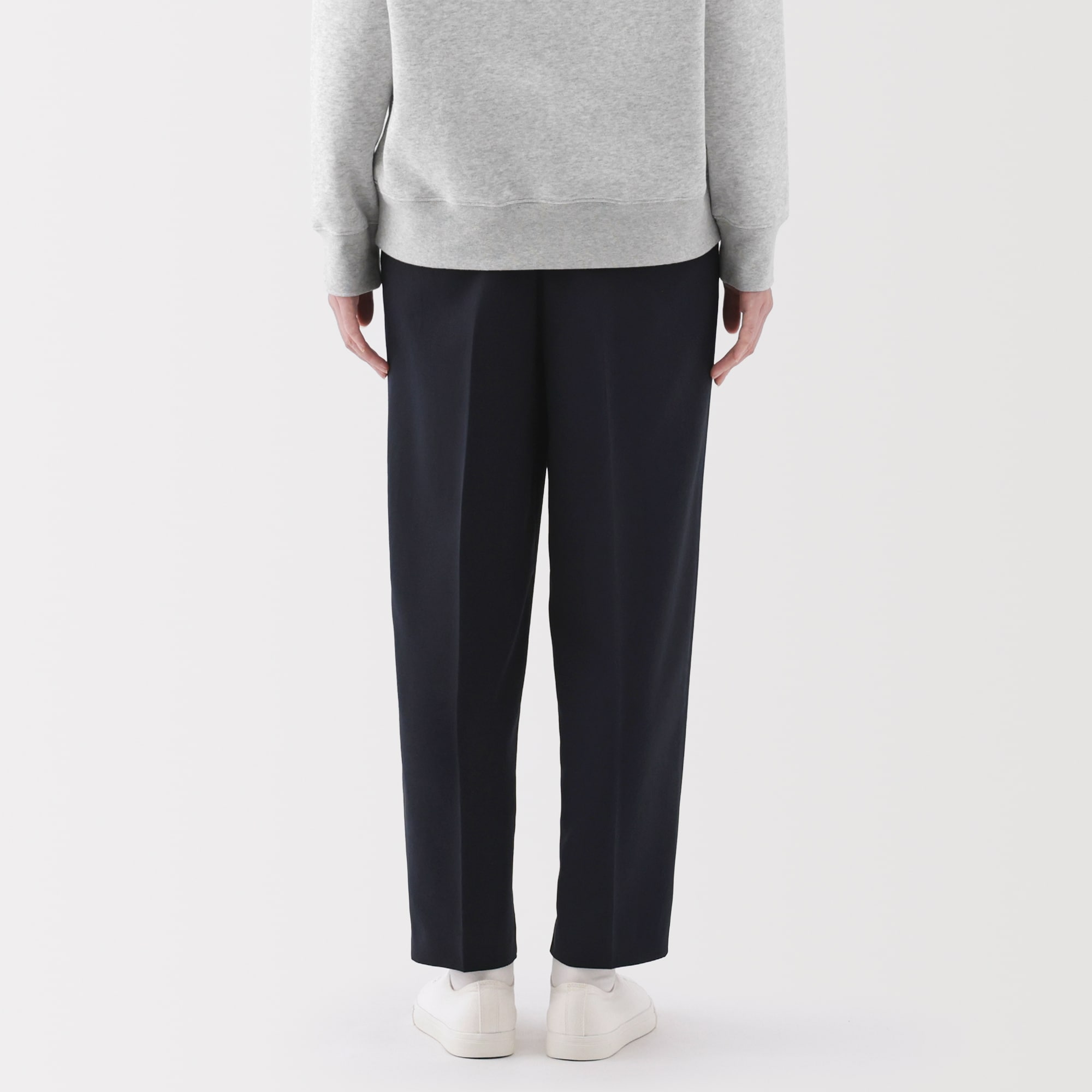 婦人　撥水　テーパードパンツ