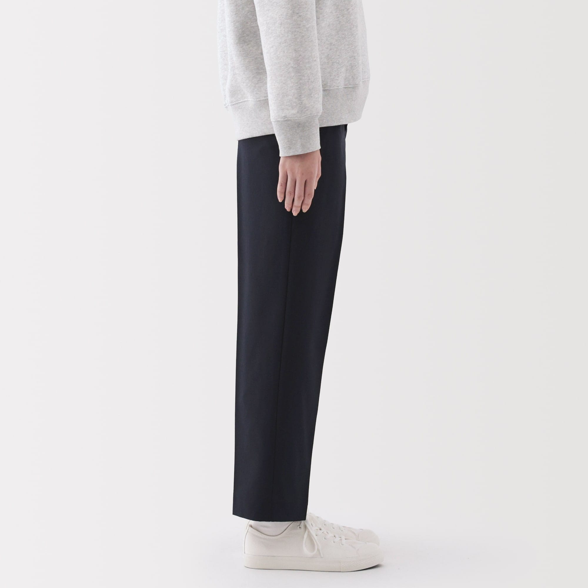 婦人　撥水　テーパードパンツ