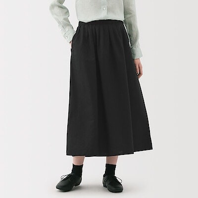 婦人　ヘンプ　コットンイージーロングスカート