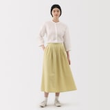 婦人　ヘンプ　コットンイージーロングスカート
