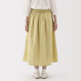 婦人　ヘンプ　コットンイージーロングスカート