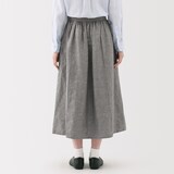 婦人　ヘンプ　コットンイージーロングスカート