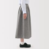 婦人　ヘンプ　コットンイージーロングスカート