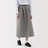 婦人　ヘンプ　コットンイージーロングスカート