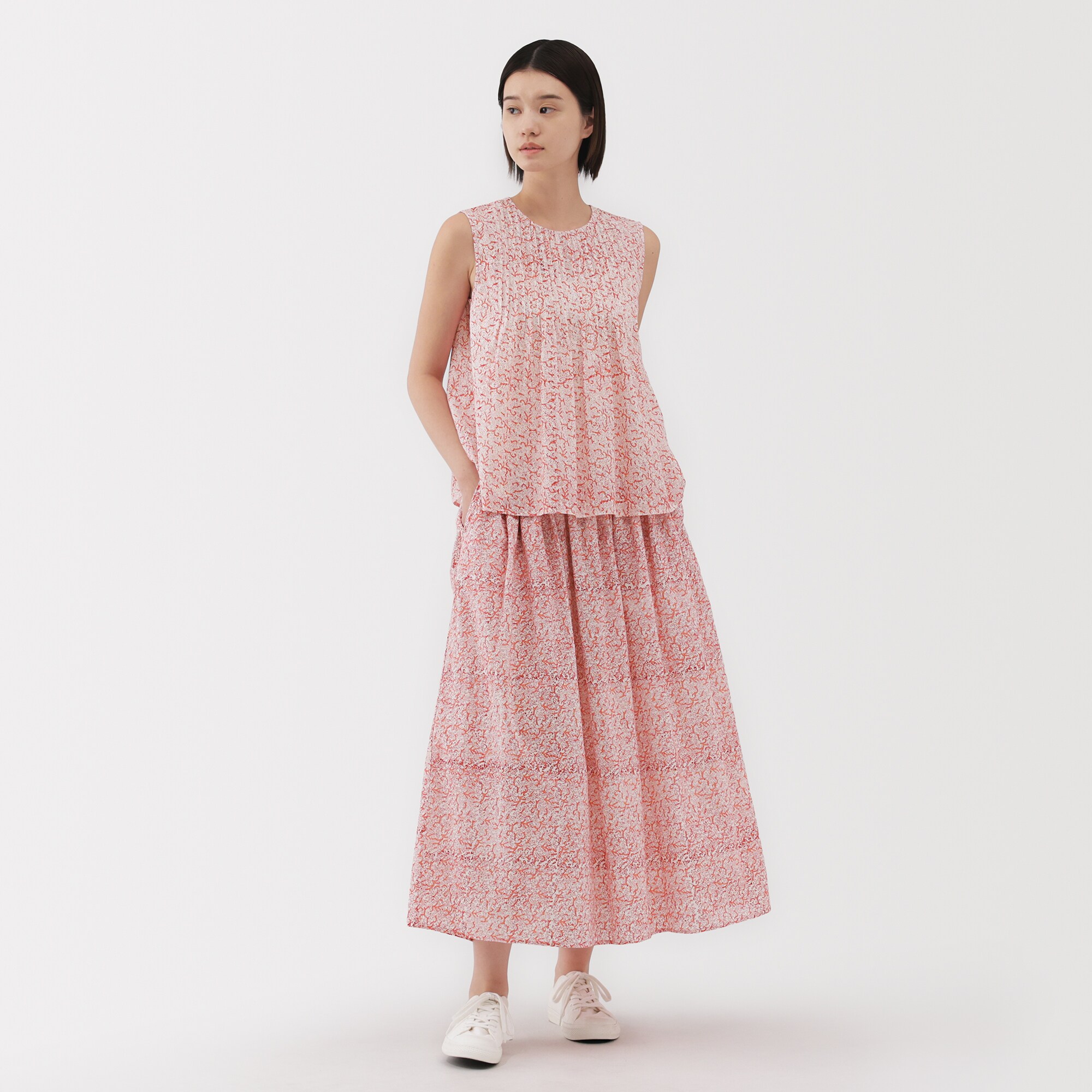 ZIMMERMANN マキシスカート フローラルプリント【関税なし】 セール】 フラワープリントマキシスカート （ロング・マキシ丈