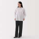 婦人　撥水　タックストレートパンツ