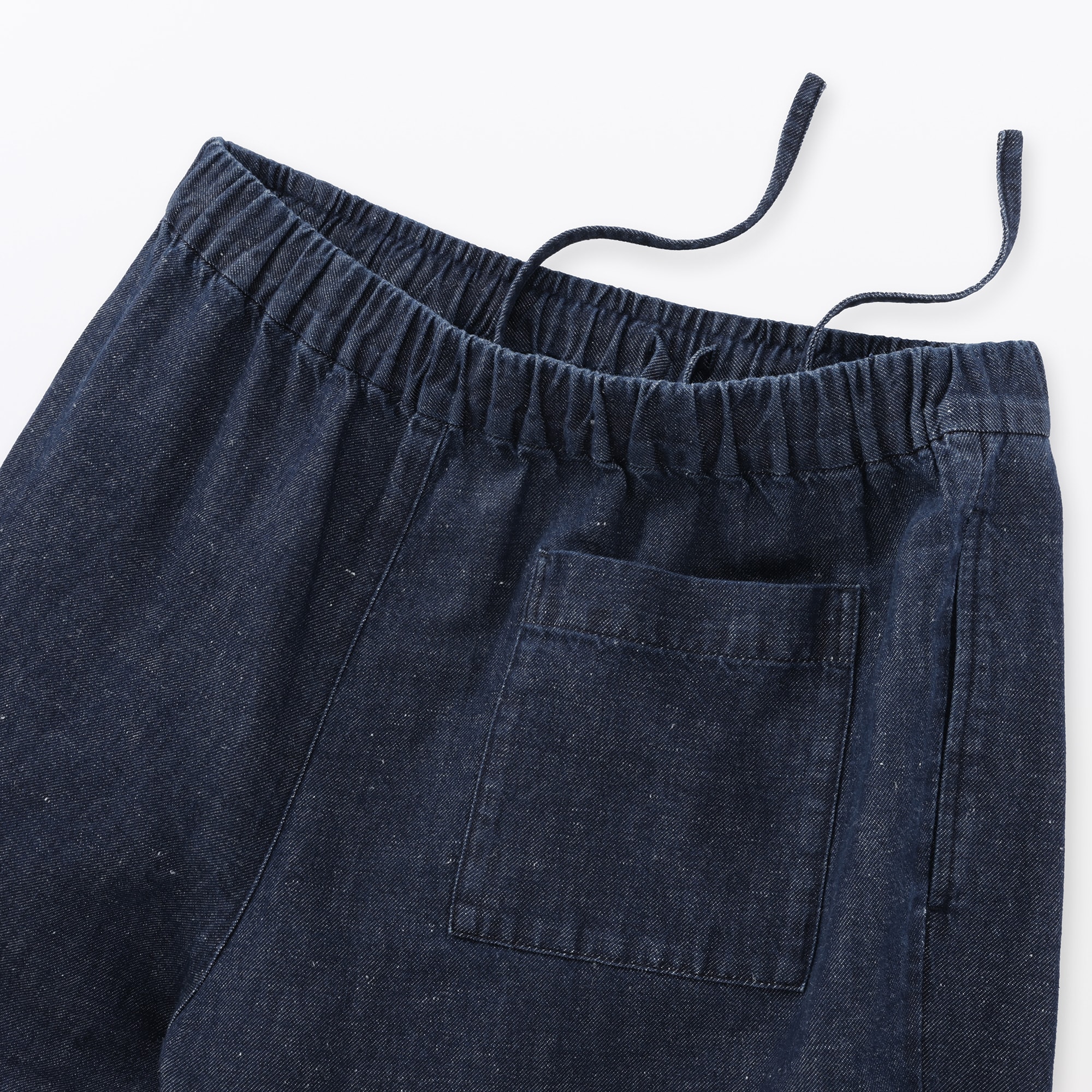 婦人 コットン リネン デニムイージーワイドパンツ | 無印良品