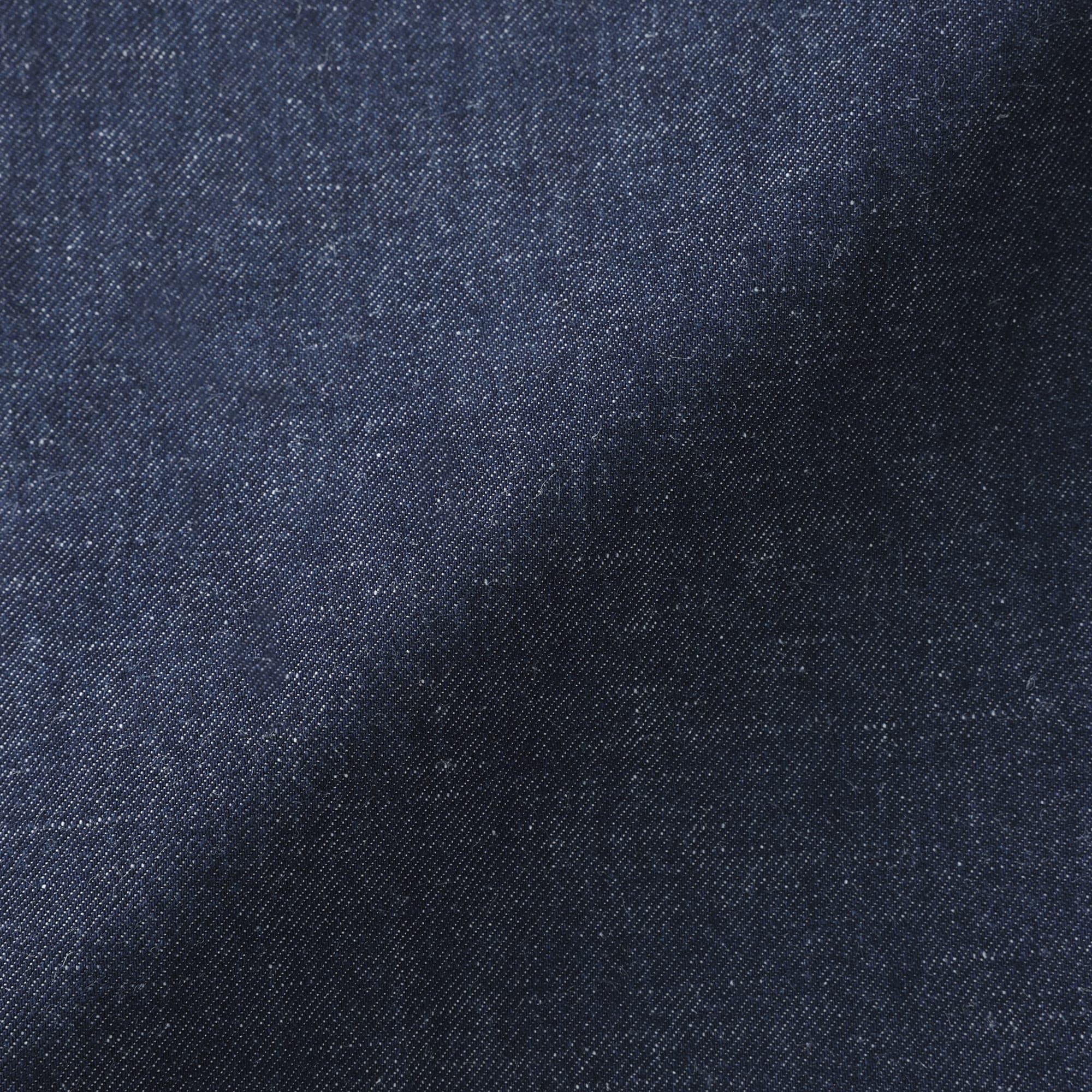 婦人　コットン　リネン　デニムイージーワイドパンツ