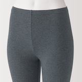 婦人　ストレッチ天竺編み　レギンス（十分丈）