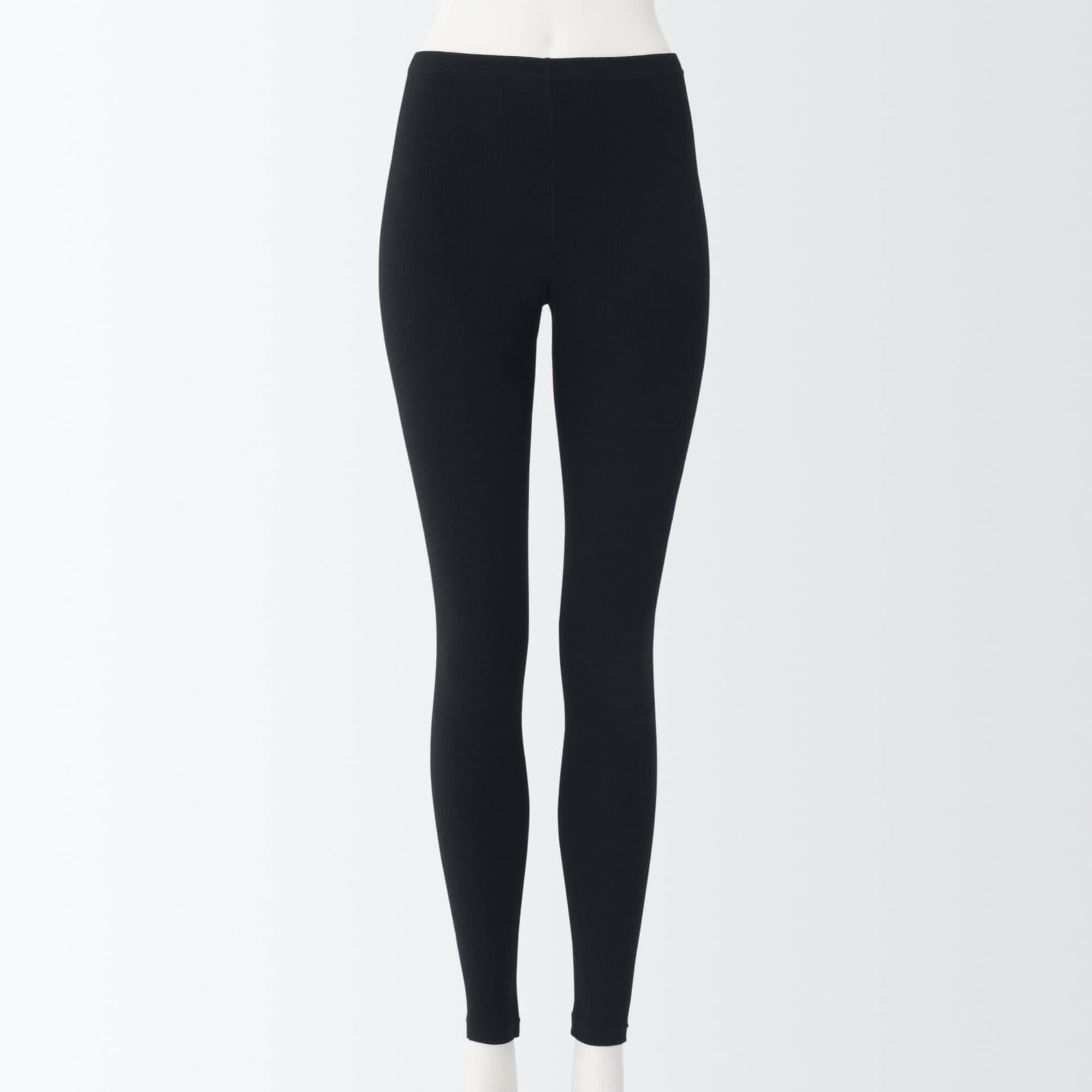 婦人　ストレッチリブ編み　レギンス（十分丈）