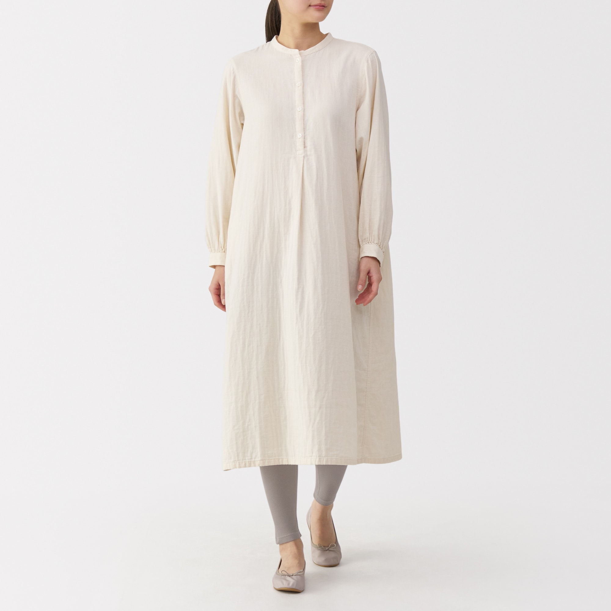 婦人　ストレッチリブ編み　レギンス（十分丈）