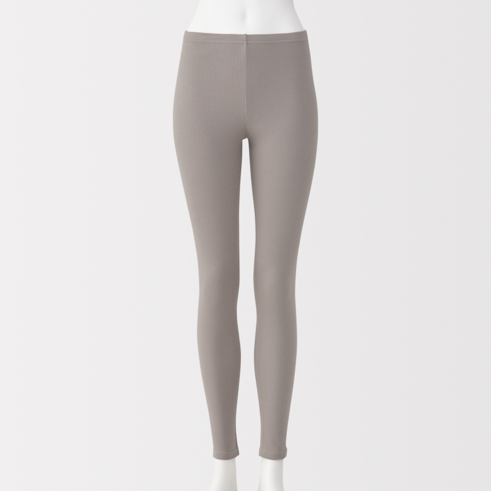 婦人　ストレッチリブ編み　レギンス（十分丈）