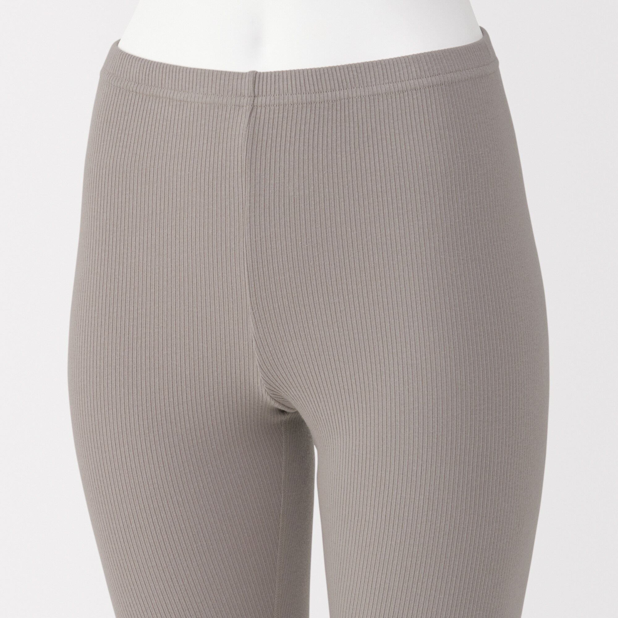 婦人　ストレッチリブ編み　レギンス（十分丈）