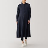 婦人　ストレッチ天竺編み　腹巻つきレギンス（十分丈／マタニティ）