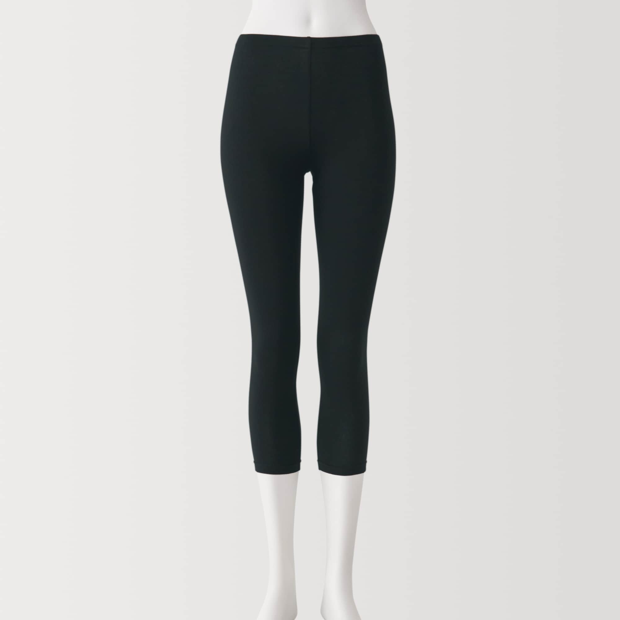 婦人　ストレッチ天竺編み　レギンス（七分丈）