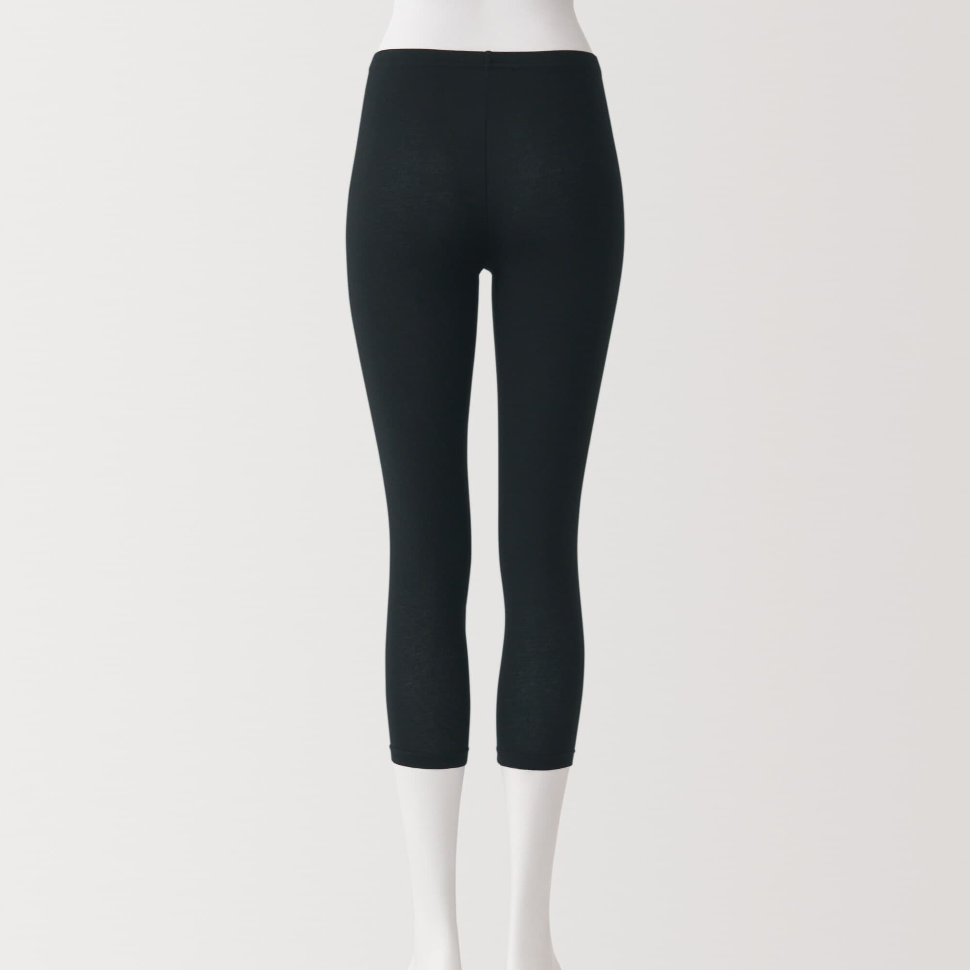 婦人 ストレッチ天竺編み レギンス（七分丈） | 無印良品