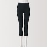 婦人　ストレッチ天竺編み　レギンス（七分丈）