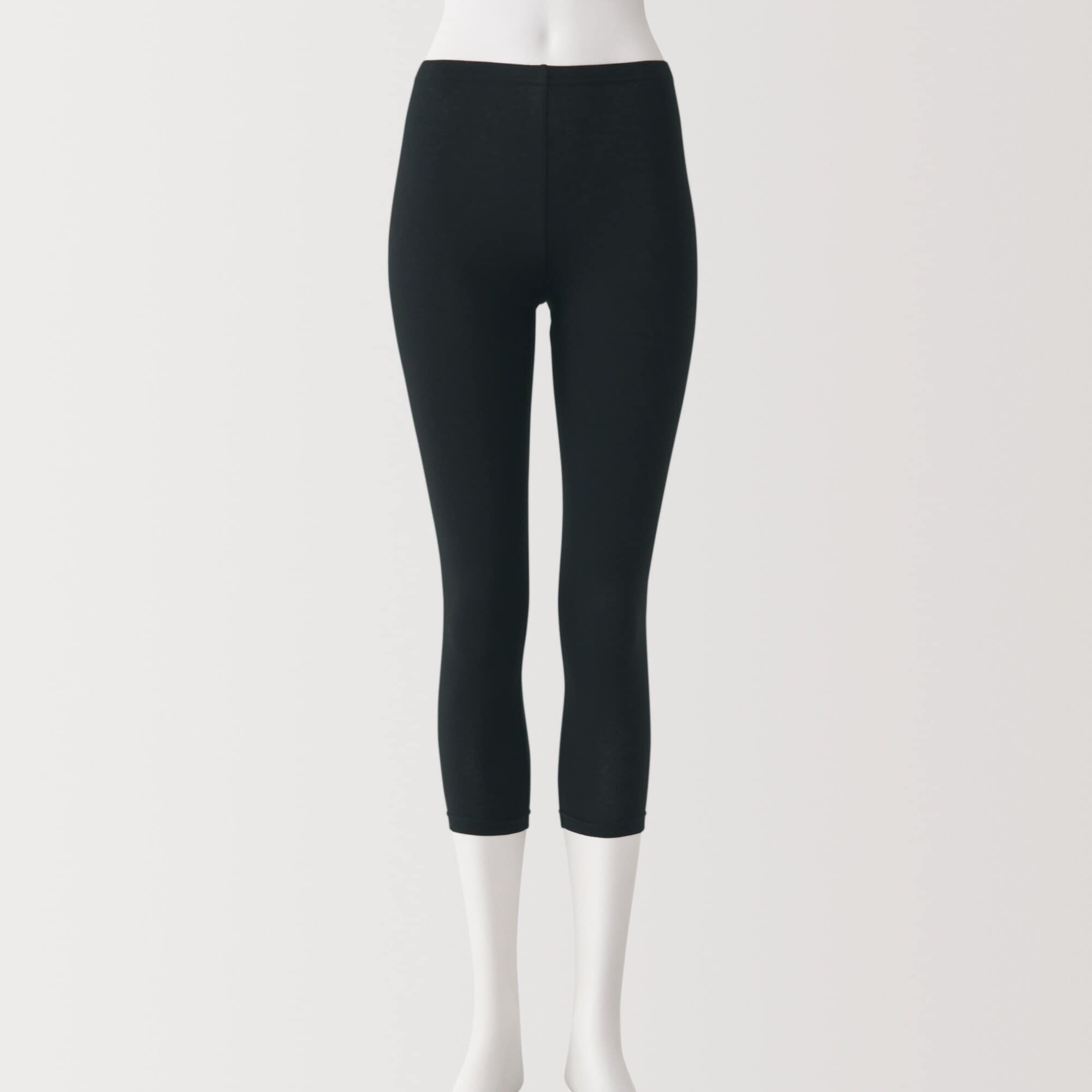 婦人　ストレッチ天竺編み　レギンス（七分丈）