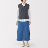 婦人　サポートタイプ・２０デニール　ひざ下丈ストッキング（３足組）