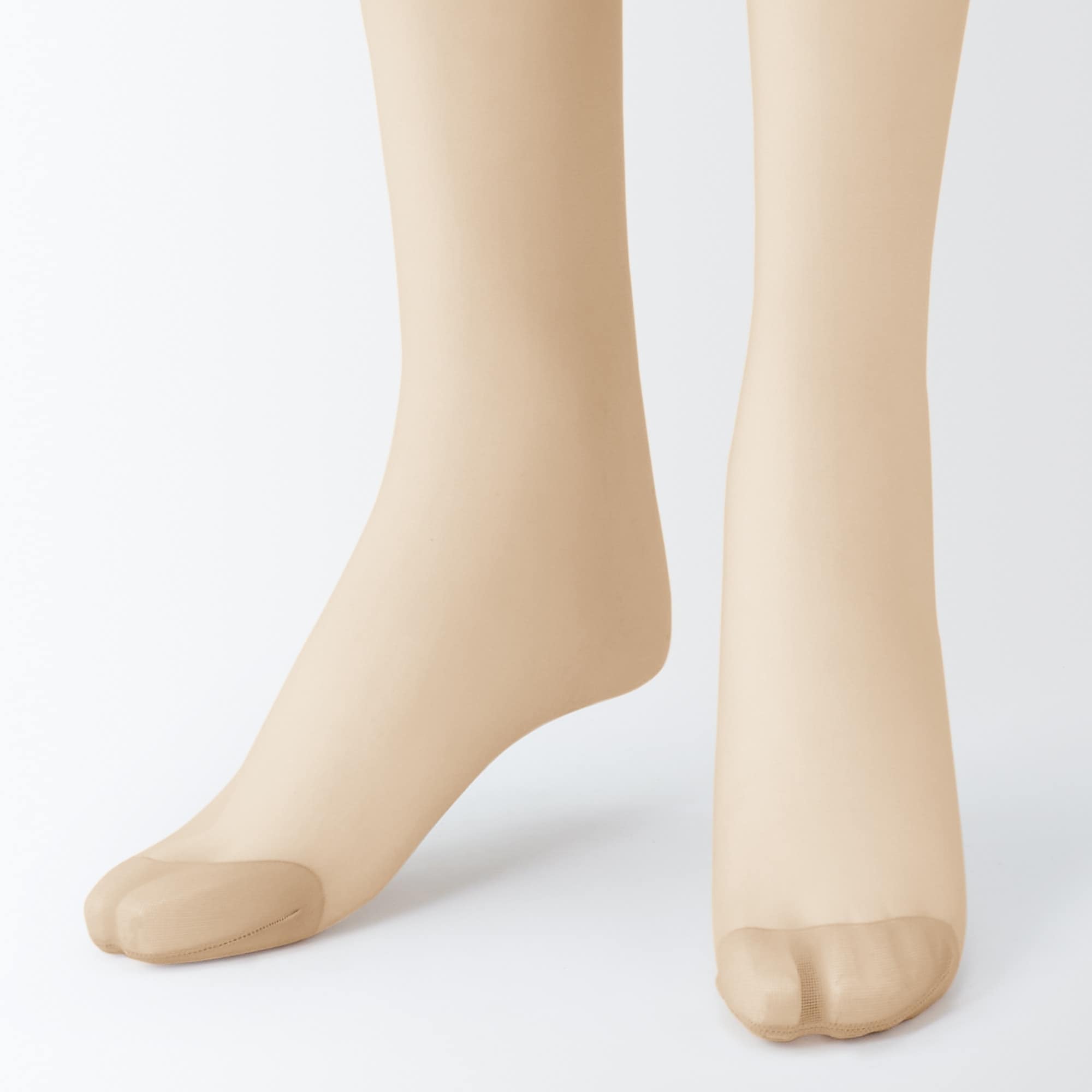 婦人　サポートタイプ・２０デニール　ひざ下丈ストッキング（３足組）