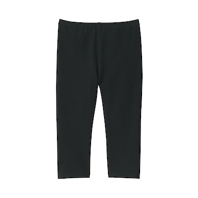 キッズ　ストレッチ天竺編み　レギンス（七分丈）