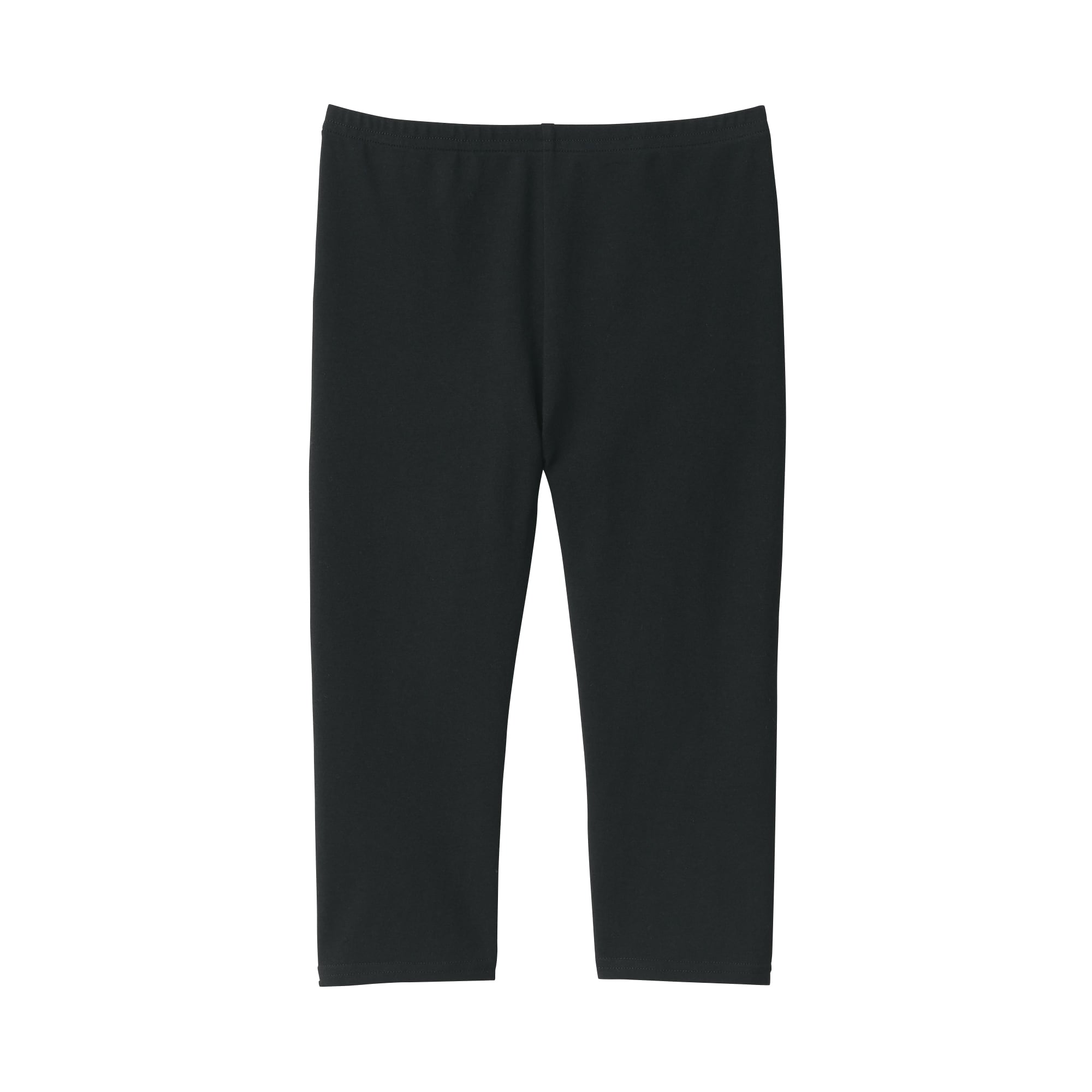 キッズ　ストレッチ天竺編み　レギンス（七分丈）