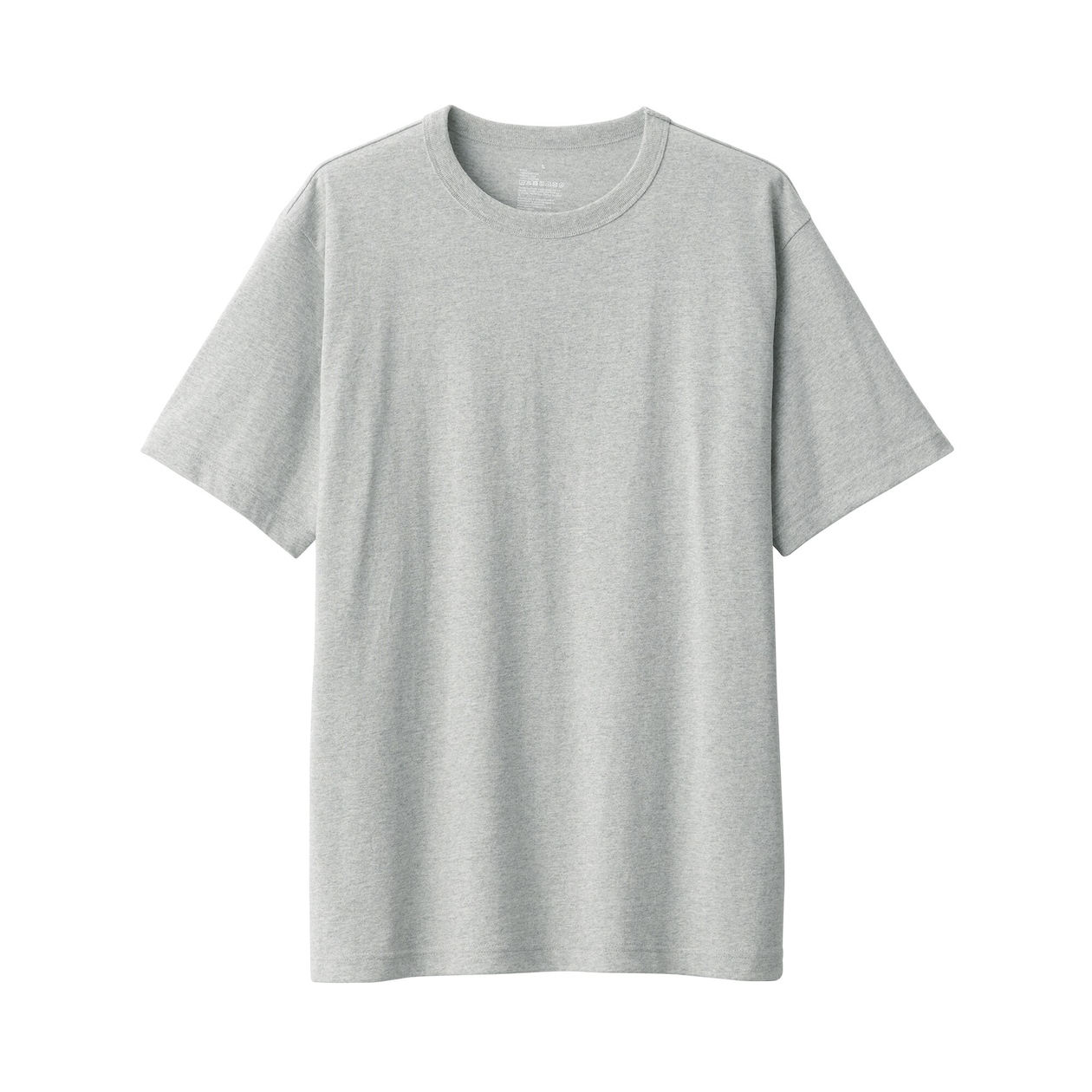 紳士　洗いざらし太番手クルーネック半袖Ｔシャツ