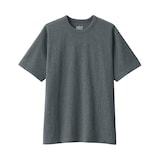 紳士　洗いざらし太番手クルーネック半袖Ｔシャツ
