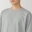 紳士　洗いざらし太番手クルーネック長袖Ｔシャツ