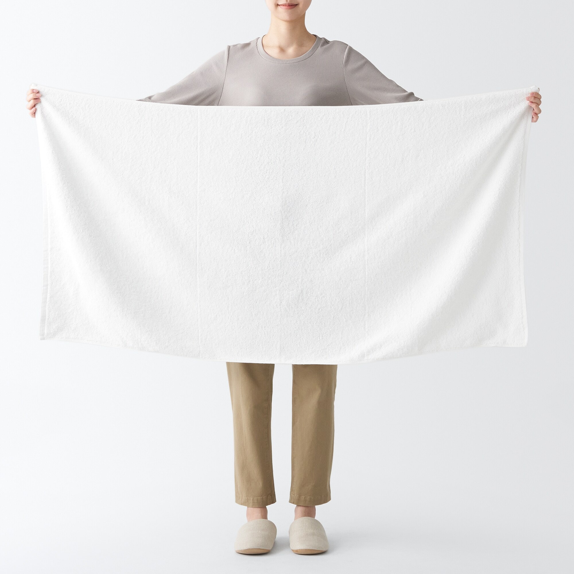 ふっくらパイル大判バスタオル | 無印良品