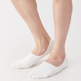 紳士　足なり直角　かかと滑り止め付き　浅履き　スニーカーイン