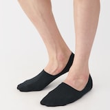 紳士　足なり直角　かかと滑り止め付き　浅履き　スニーカーイン