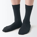 紳士　足なり直角　ビジネス靴下（ストライプ柄）