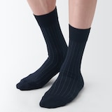 紳士　足なり直角　ビジネス靴下（ストライプ柄）