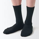 紳士　足なり直角　鹿の子編み　ビジネス靴下