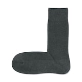 紳士　足なり直角　鹿の子編み　ビジネス靴下　※杢色