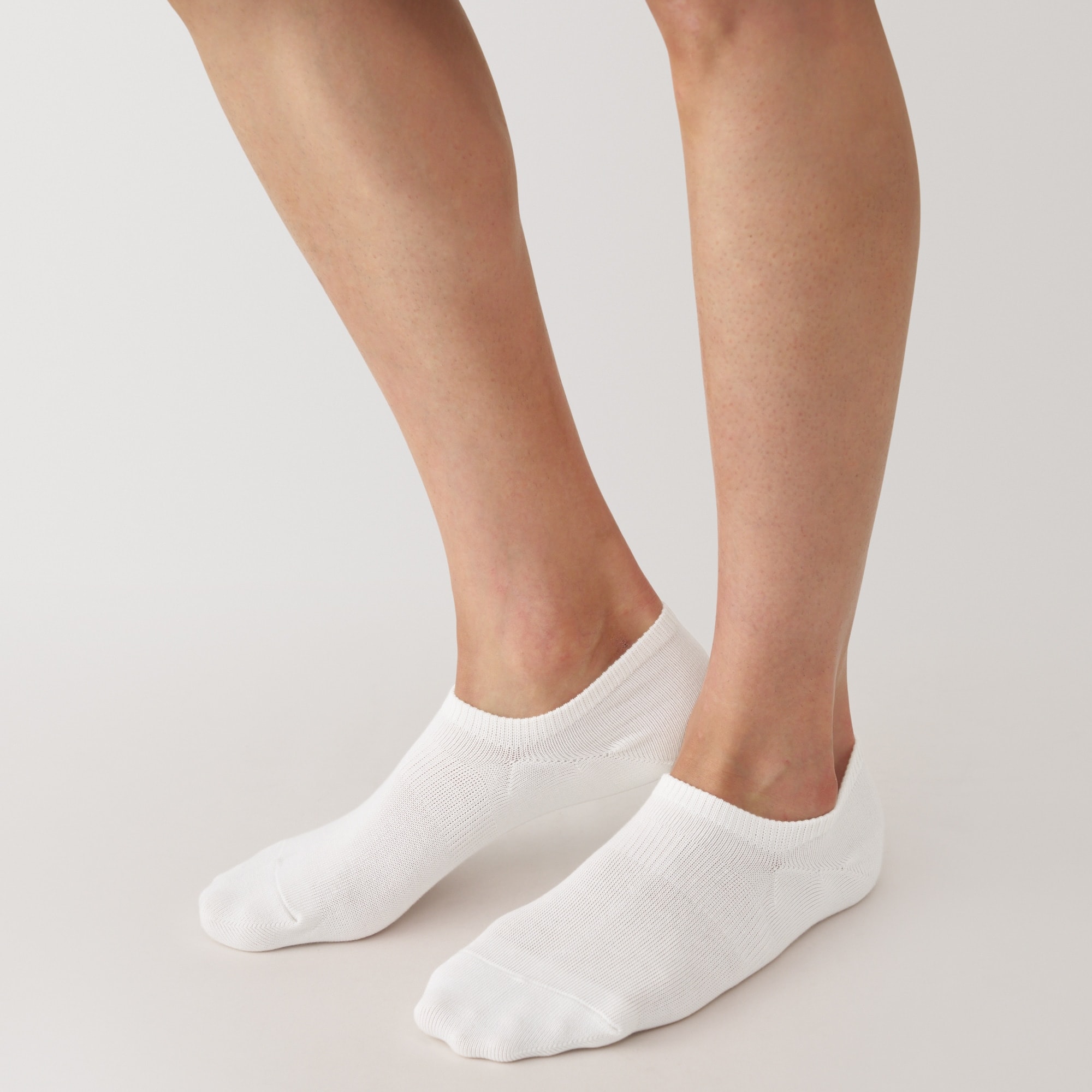 紳士　足なり直角　スニーカーイン（無地）