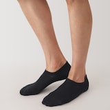 紳士　足なり直角　スニーカーイン（無地）