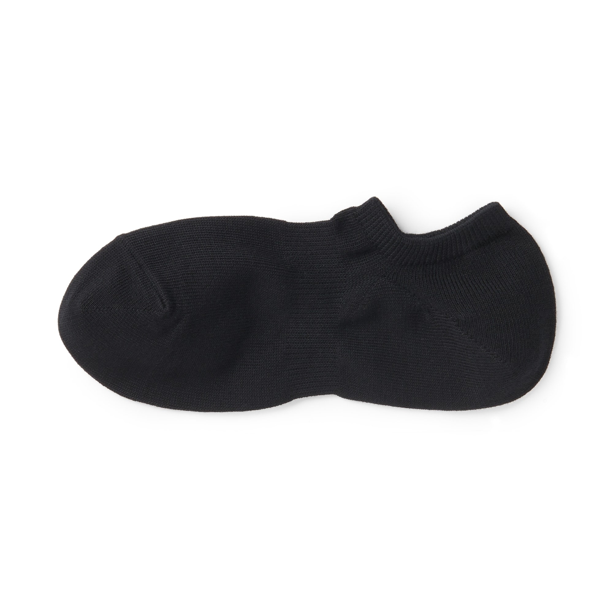 紳士　足なり直角　スニーカーイン（無地）