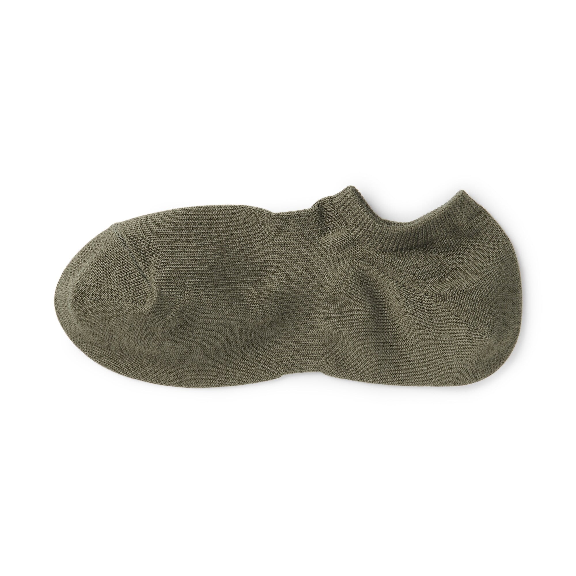 紳士　足なり直角　スニーカーイン（無地）