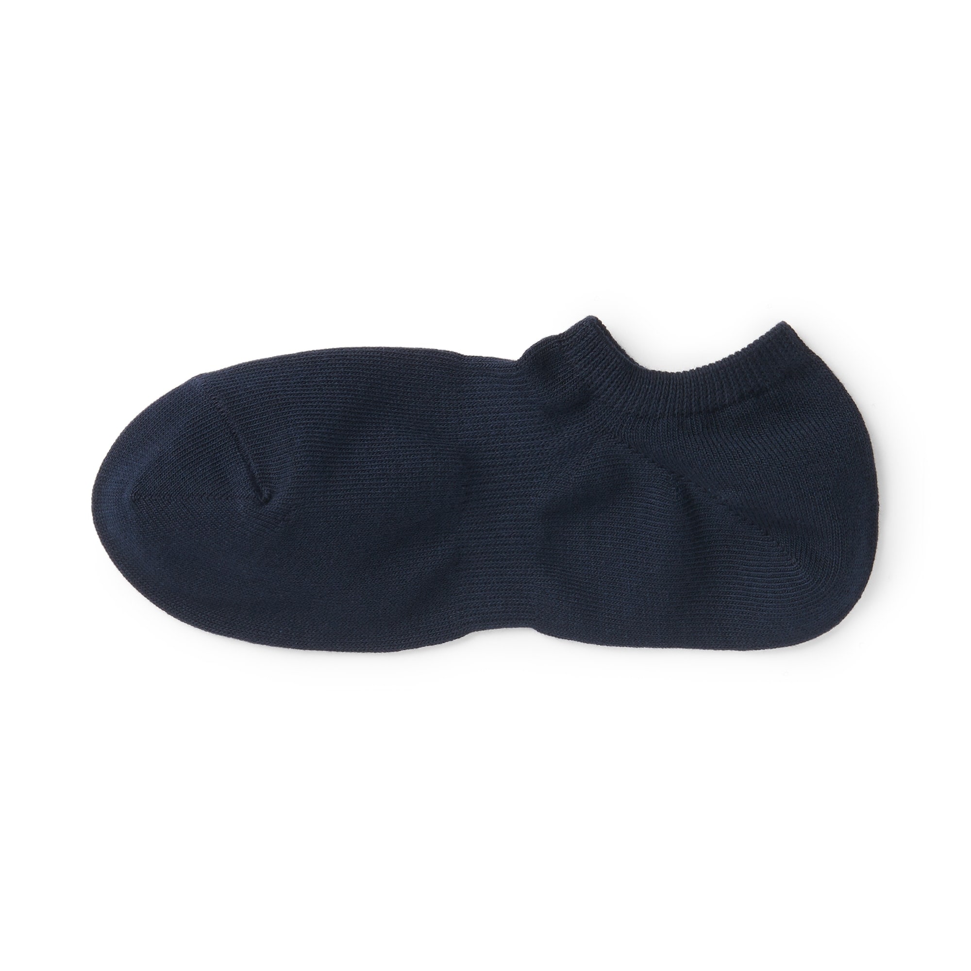 紳士　足なり直角　スニーカーイン（無地）