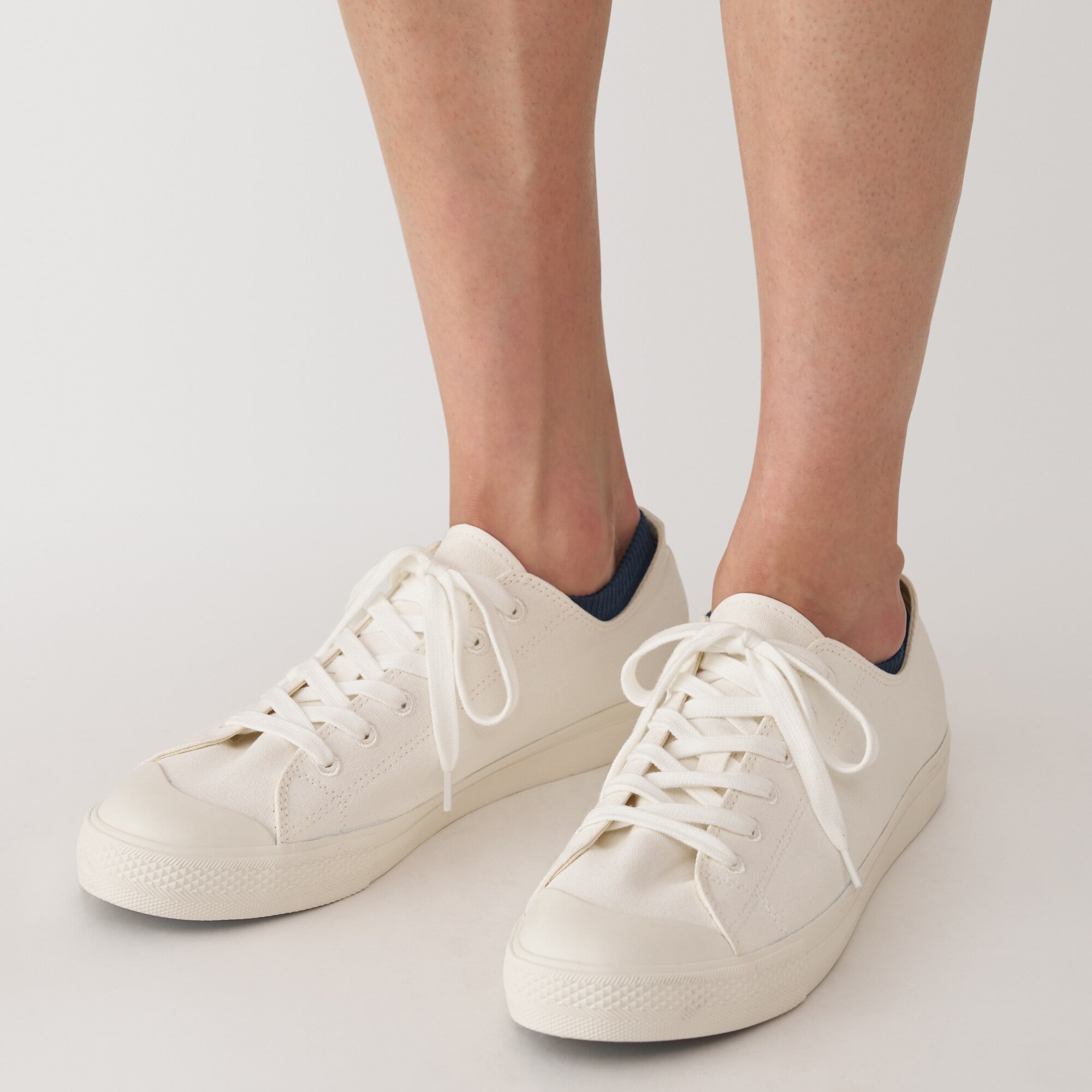紳士　足なり直角　スニーカーイン（無地）