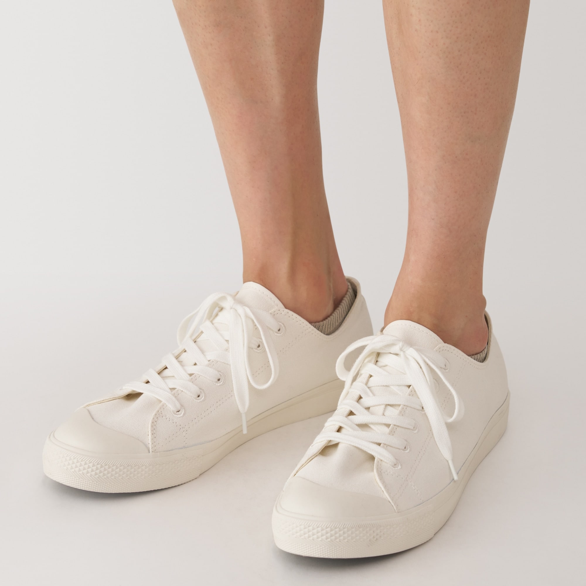 紳士　足なり直角　スニーカーイン（無地）