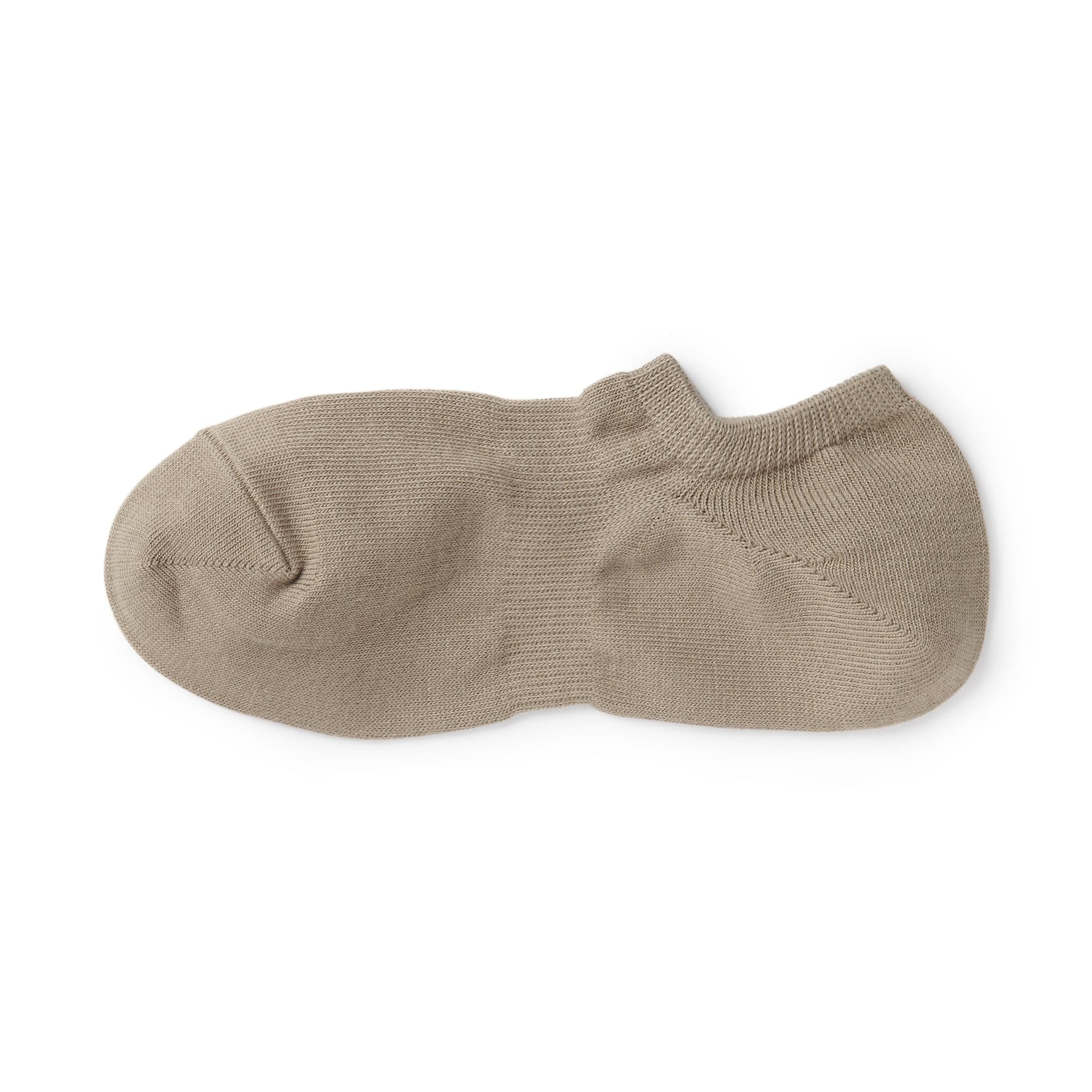 紳士　足なり直角　スニーカーイン（無地）