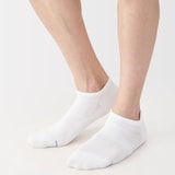 紳士　足なり直角　さらっと綿　スニーカーイン