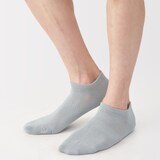 紳士　足なり直角　さらっと綿　スニーカーイン